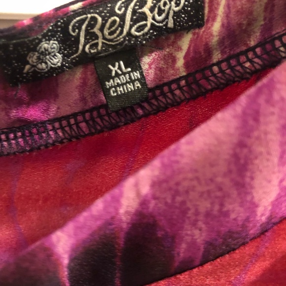 Bebop multicolored dress w/front pockets size XL - Picture 4 of 8